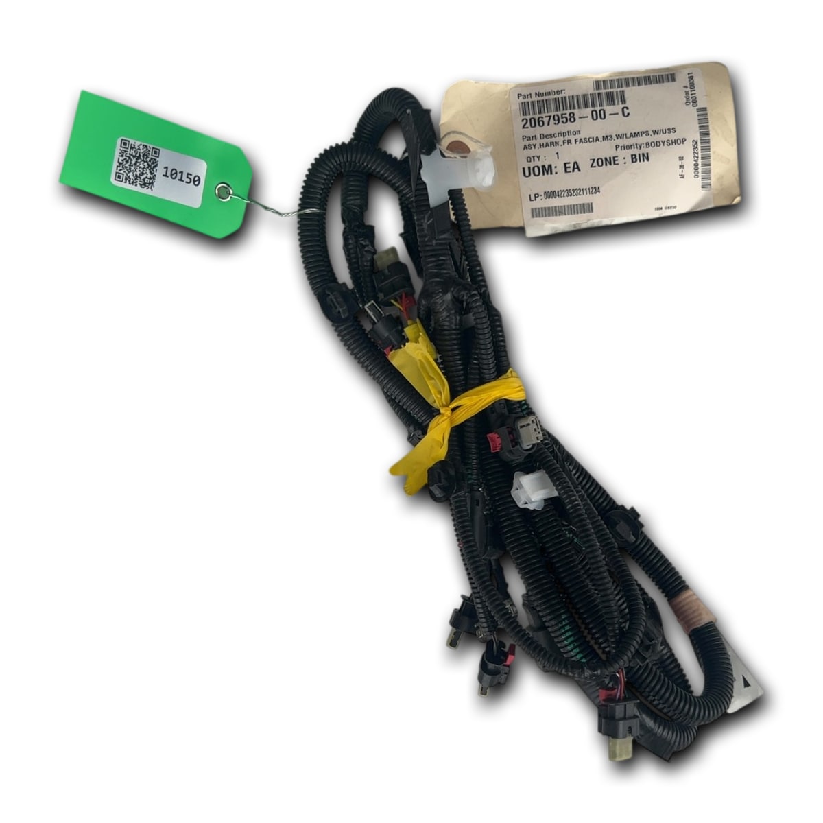 2017-2023 Tesla Model 3 Front Bumper Wiring Harness W/ Sensors Oem