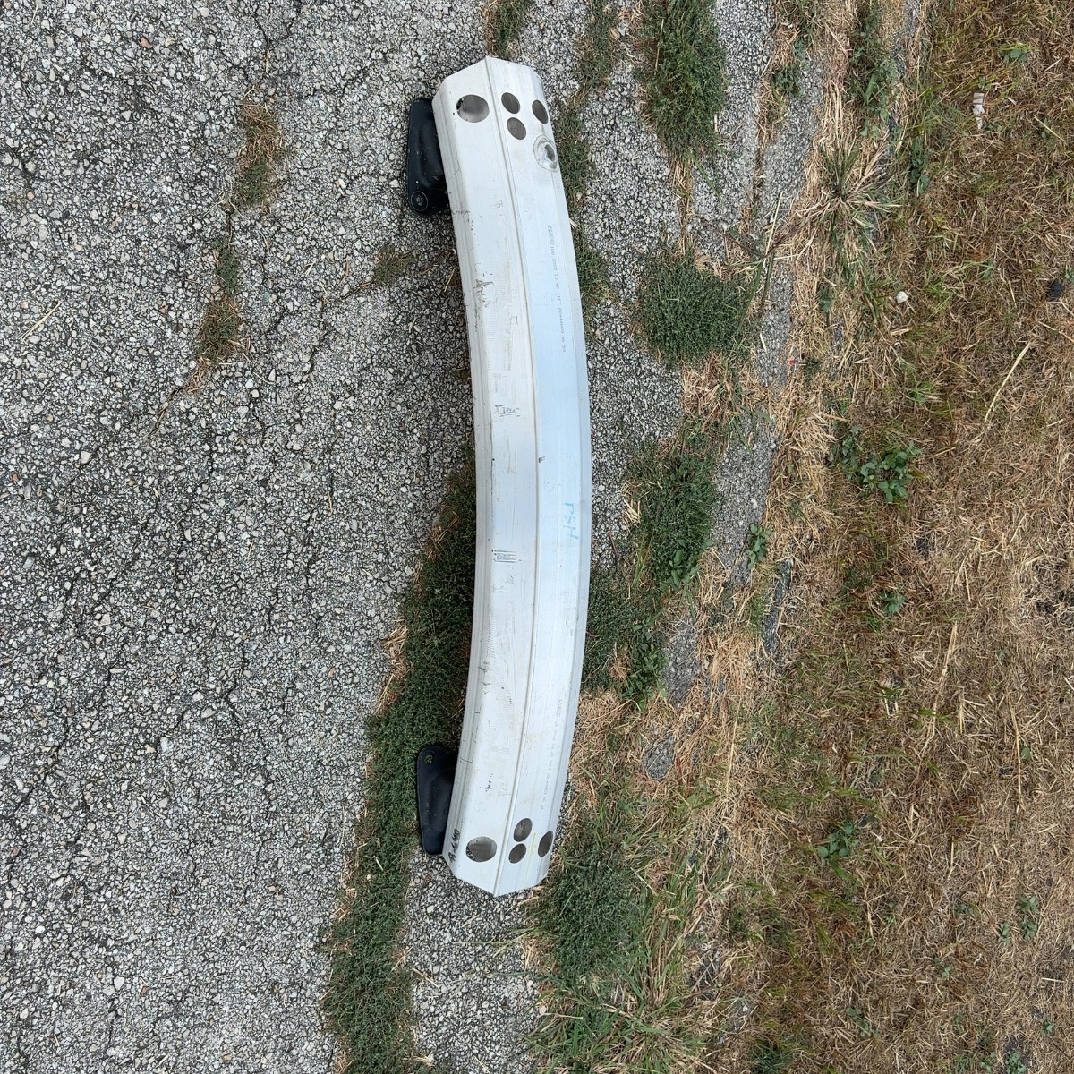 Tesla Model Y Rear Bumper Reinforcement Impact