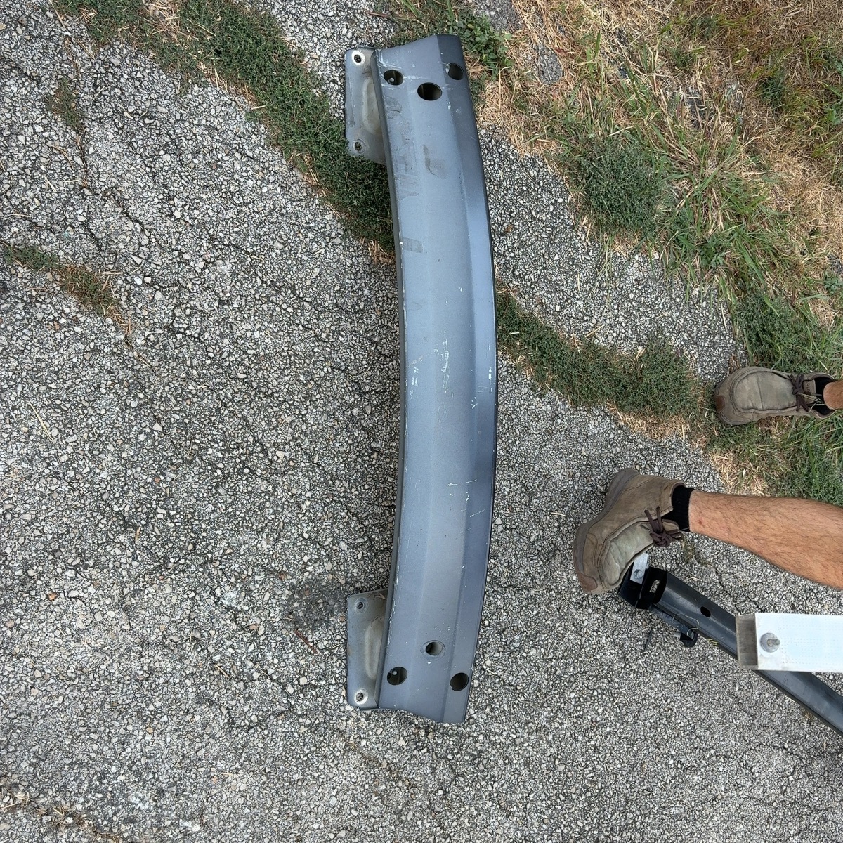 Tesla bumper reinforcement