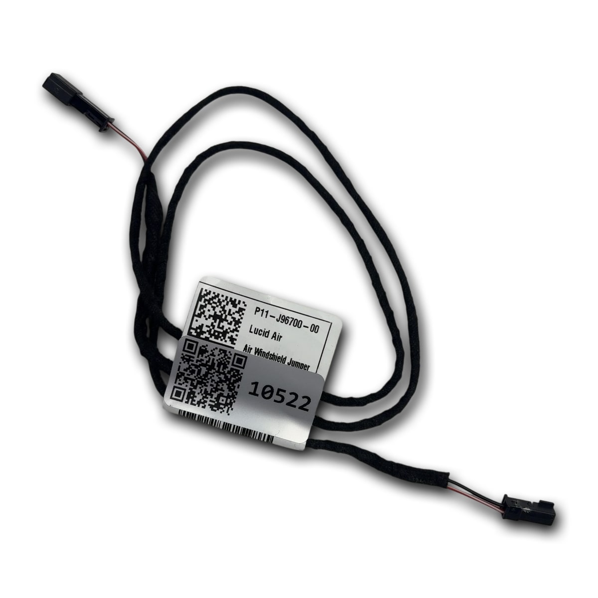 Lucid Air windshield jumper harness